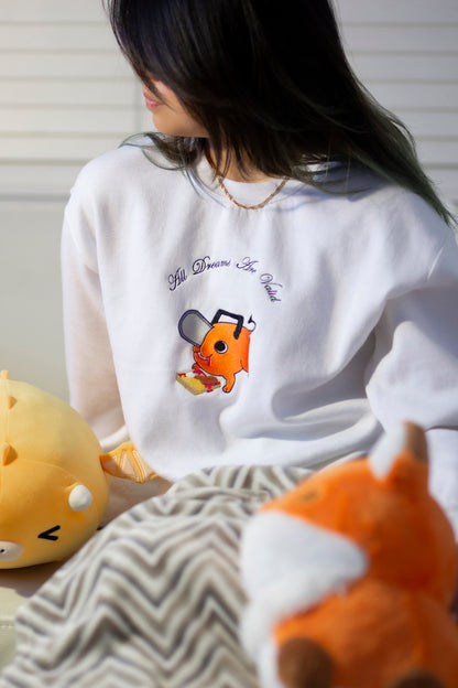 All Dreams Embroidered Sweatshirt