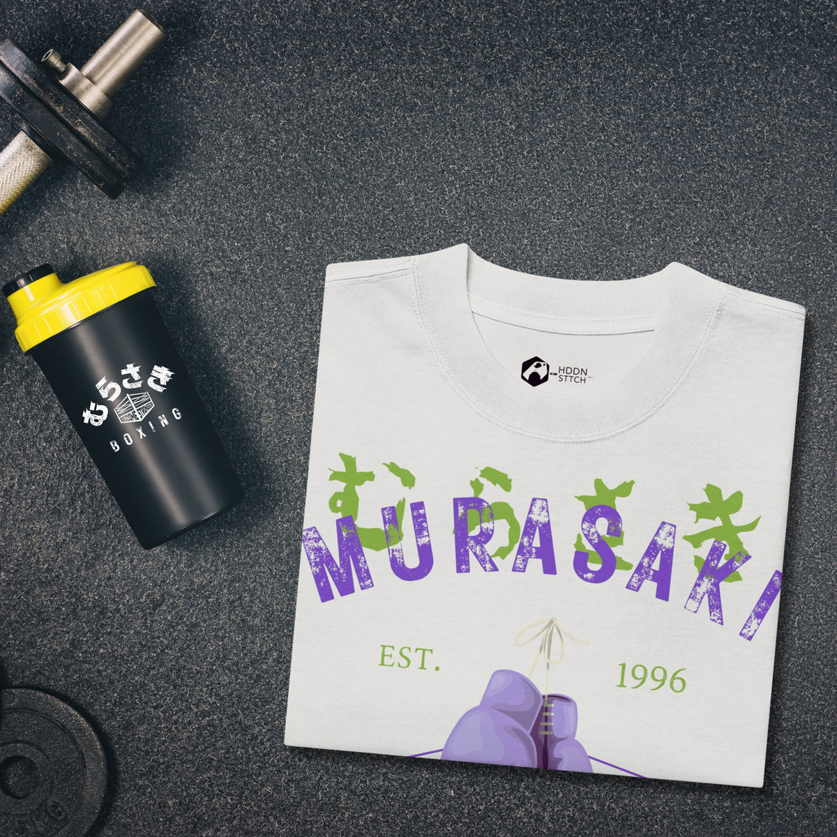 Murasaki Boxing Club Oversized T-shirt - Light Variant