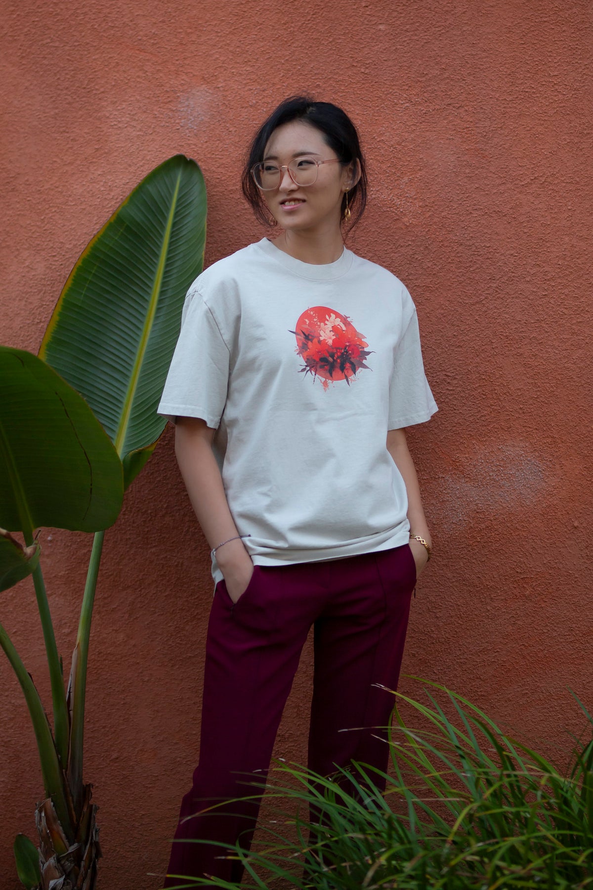 Flower Oversized T-shirt