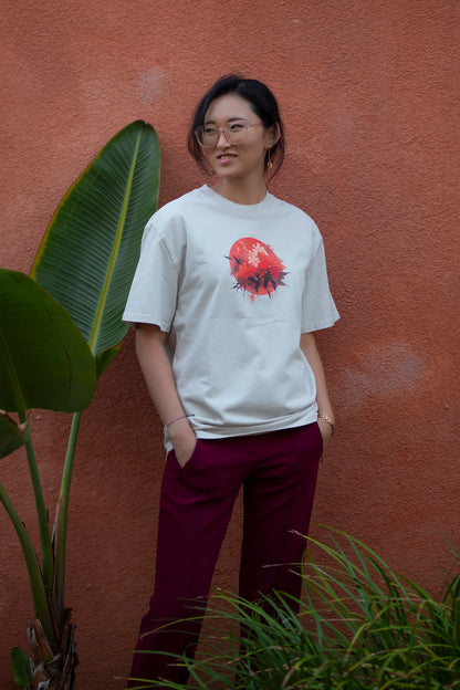 Flower Oversized T-shirt