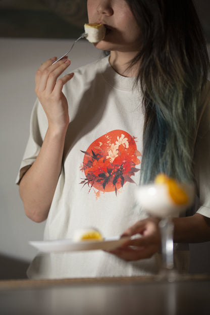 Flower Oversized T-shirt