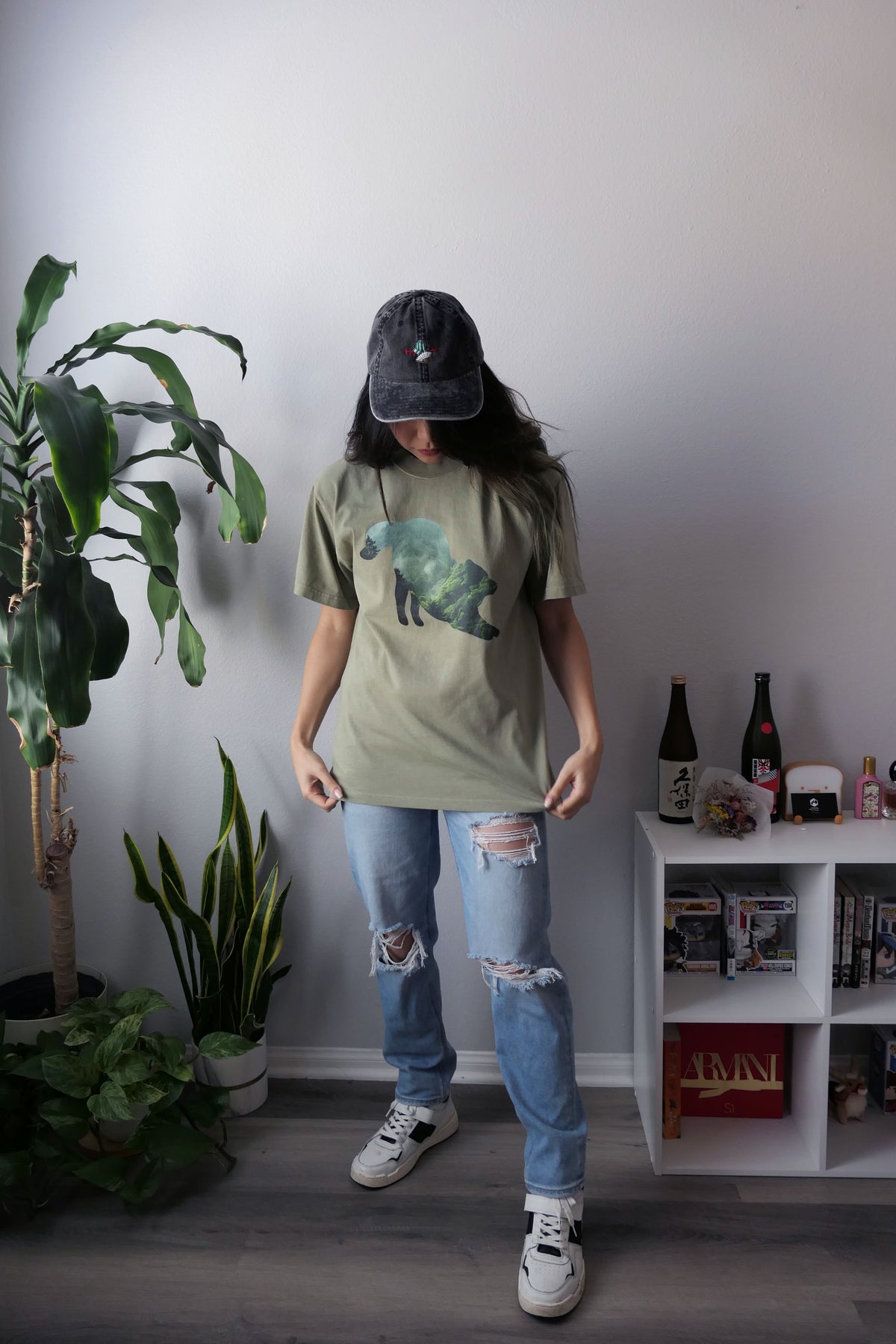 Forest Fox Oversized T-shirt