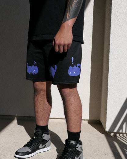 Midnight Kitty Shorts