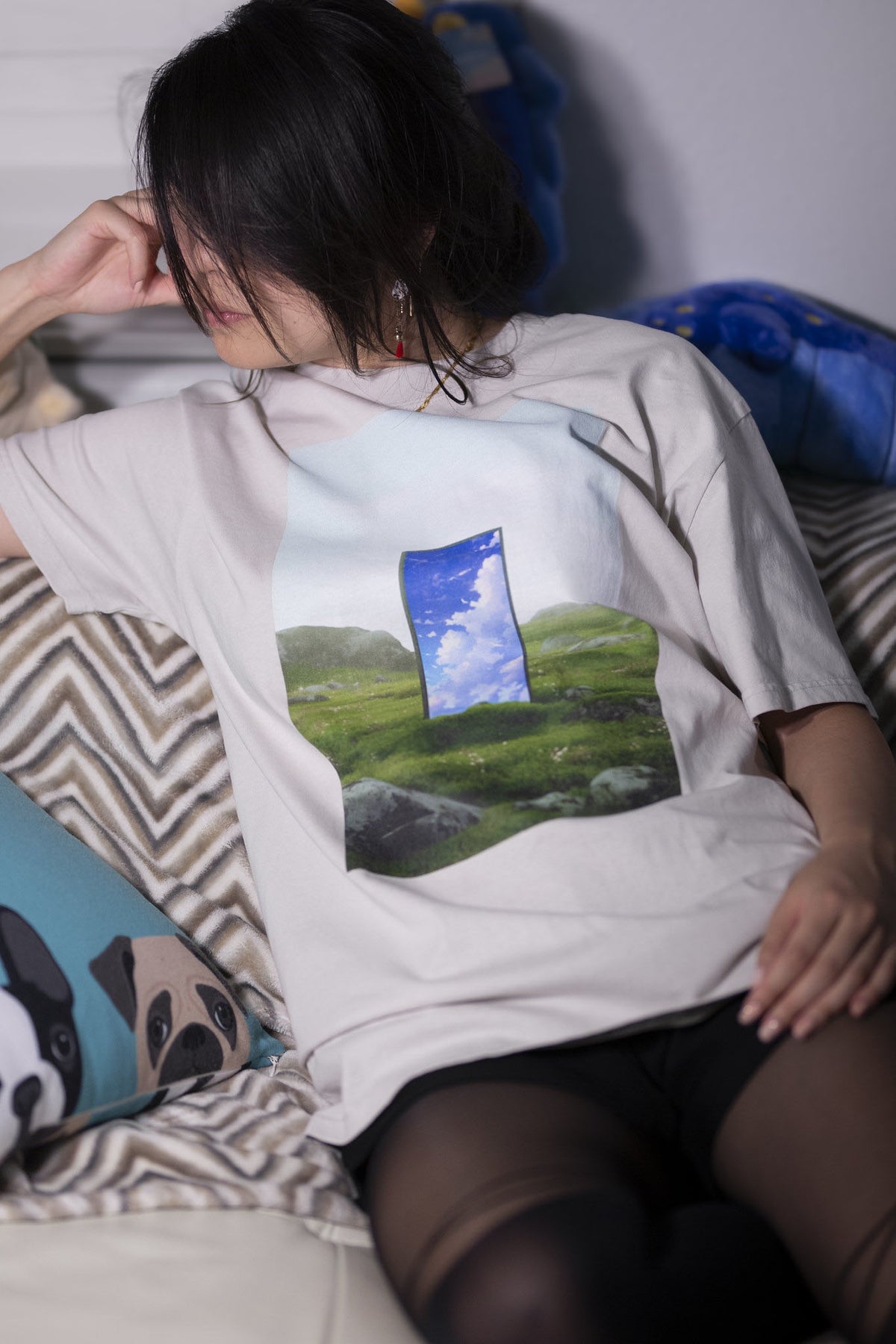 Mirror Oversized T-shirt
