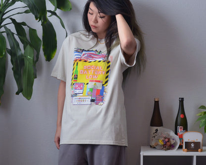 Social Battery Oversized T-shirt